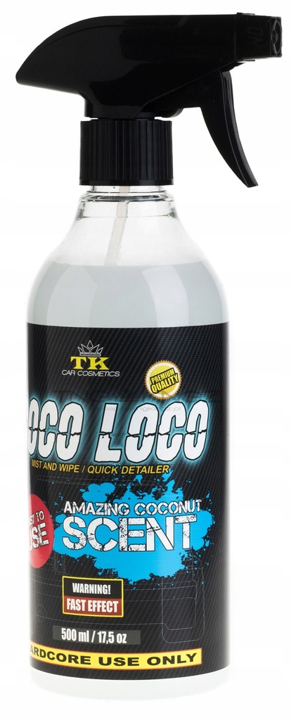 Kokosowy quick detailer TK Car Cosmetics Coco Loco