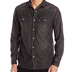 Levi`s Barstow Western koszula męska jeansowa L