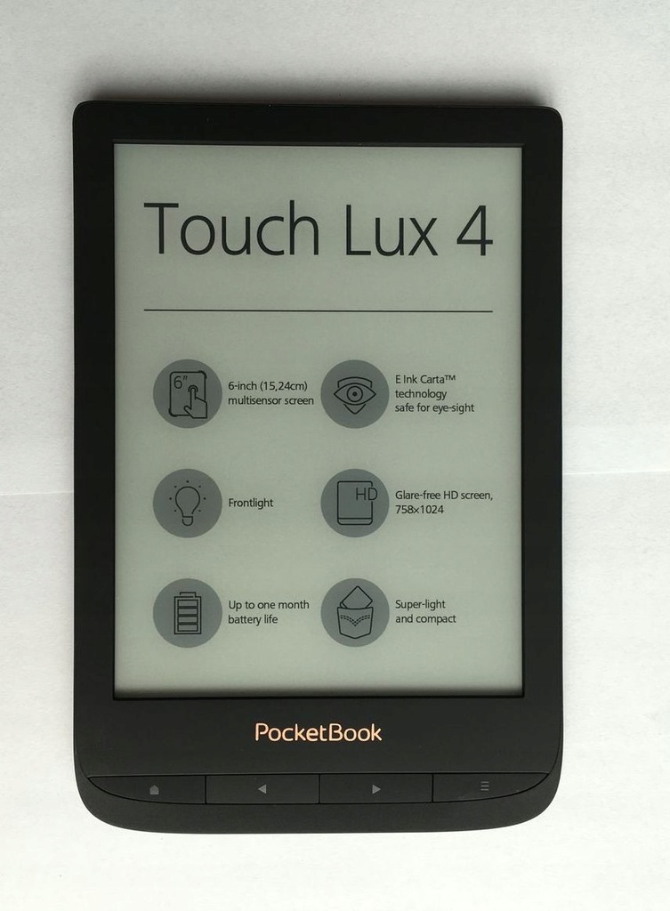 Czytnik e-booków 6'' PocketBook Touch Lux 4