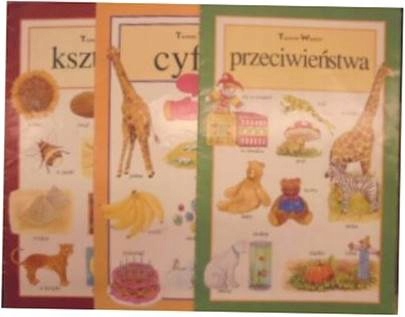 Tajniki wiedzy: Przeciwienstwa / Cyfry / Ksztal