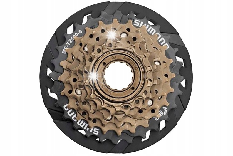 Wolnobieg 7-rzędowy 14-28 Z Osłoną SHIMANO MFTZ5007428CP + Protektor