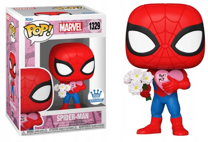 SpiderMan 1329 (Valentine's Day) Marvel Funko POP! Vinyl
