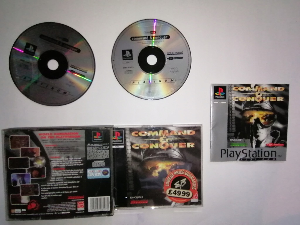 COMMAND & CONQUER PSX PS1