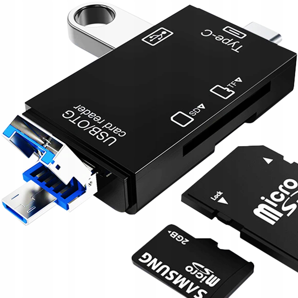 Купить Устройство чтения SD-карт MICROSD USB MICRO USB USB-C 5 в 1: отзывы, фото, характеристики в интерне-магазине Aredi.ru