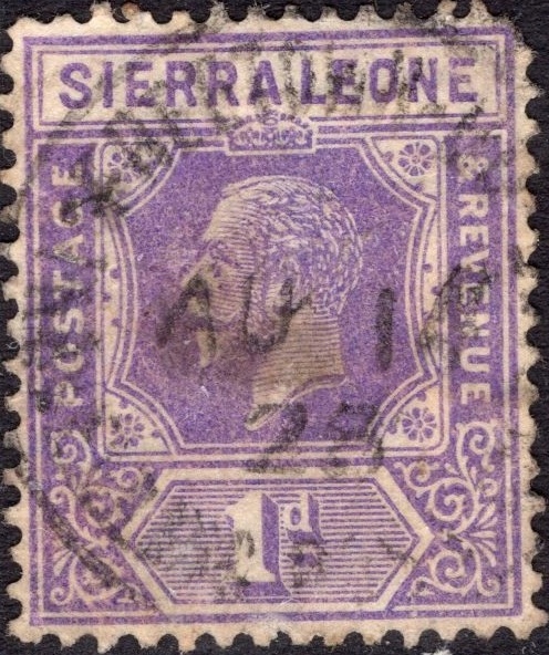 kol.bryt.Sierra Leone KGV 1 d.