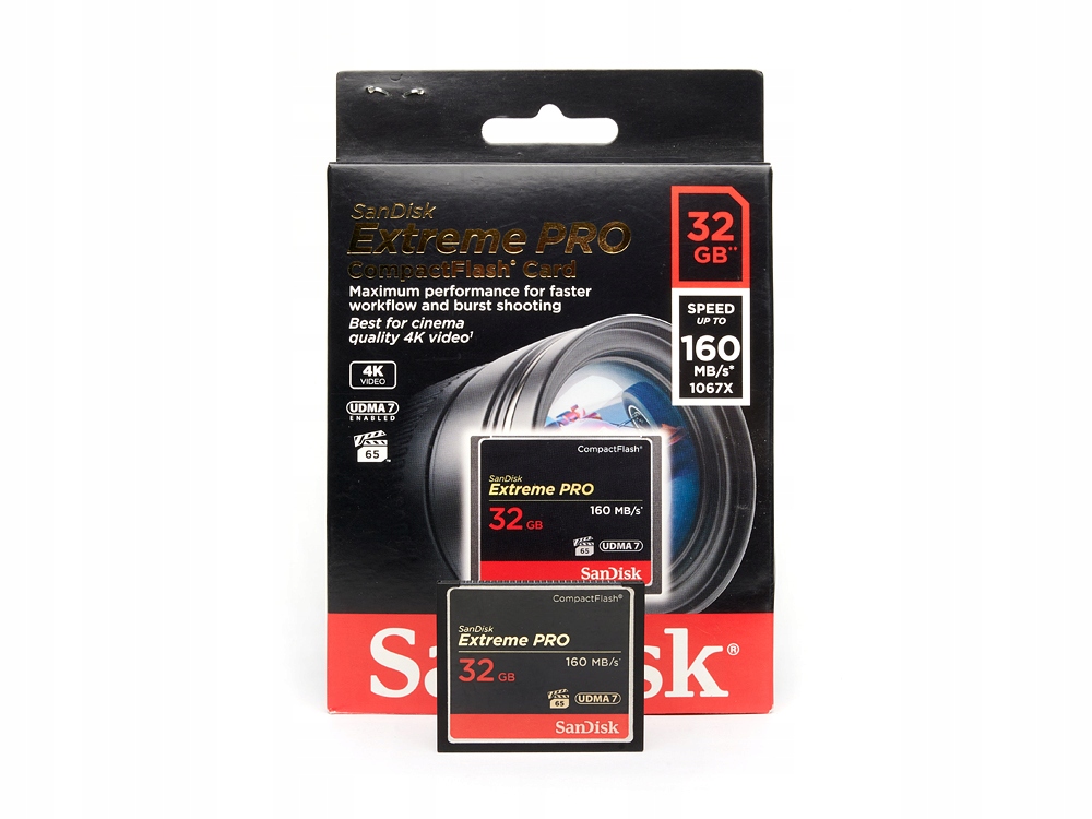 SanDisk CF 32GB Extreme Pro 160MB/s 1067x UDMA 7