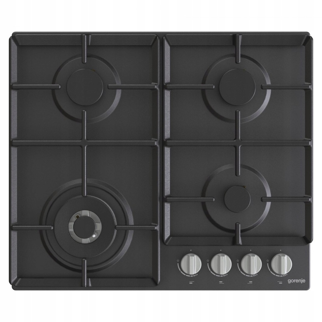 Gorenje Hob GW641EXB Gas, Number of burners/cookin