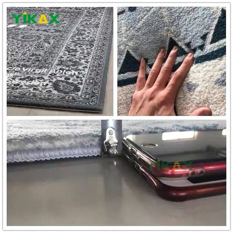 KEEP OFF Floor Carpet White and Black Modern Butterfly Area Rug for Living