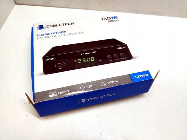DEKODER DVB-T2 CABLETECH URZ0338
