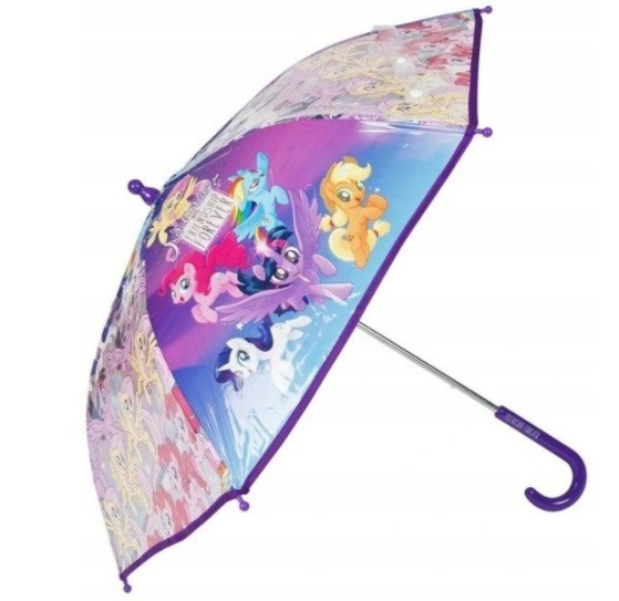 PARASOLKA Transparentna PCV MY LITTLE PONY Kucyki