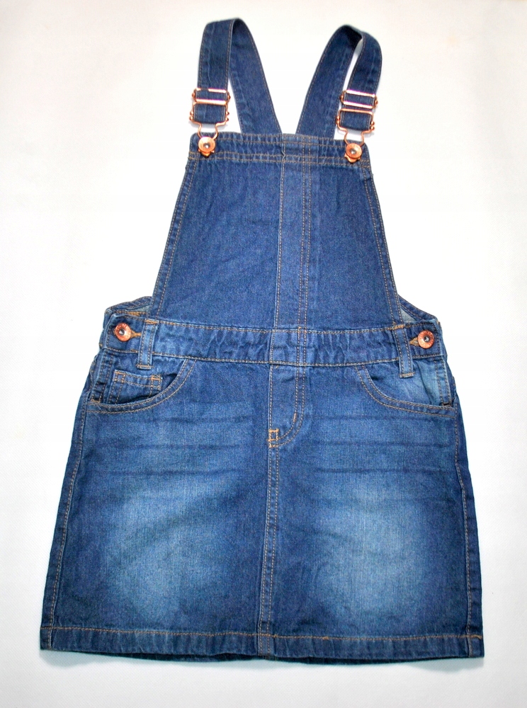 DENIM CO _ OGRODNICZKA jeans DŻINS _ 116- 122