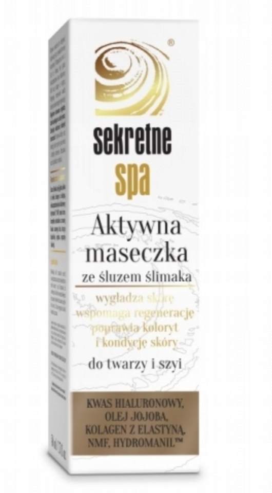 SekretneSPA Aktywna maseczka - śluz ślimaka 50ml