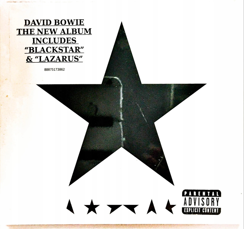 CD DAVID BOWIE THE NEW ALBUM