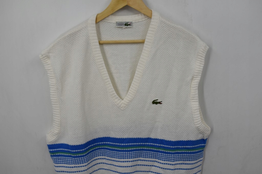 Lacoste kamizelka męska 56 6 XXL vintage vest