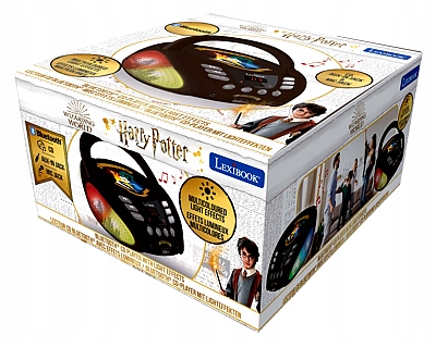 ODTWARZACZ CD BLUETOOTH HARRY POTTER Z EFEKTAMI ŚWIETLNYMI RCD109HP