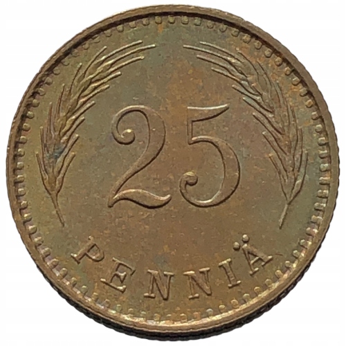 54275. Finlandia, 25 pennia 1940 r.