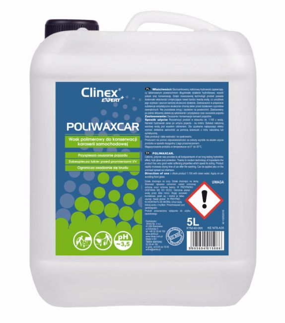 Polimerowy wosk osusz. Clinex-Expert+ POLIWAXCAR 5