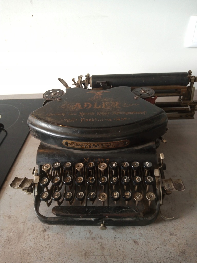 Maszyna do pisania Adler No7