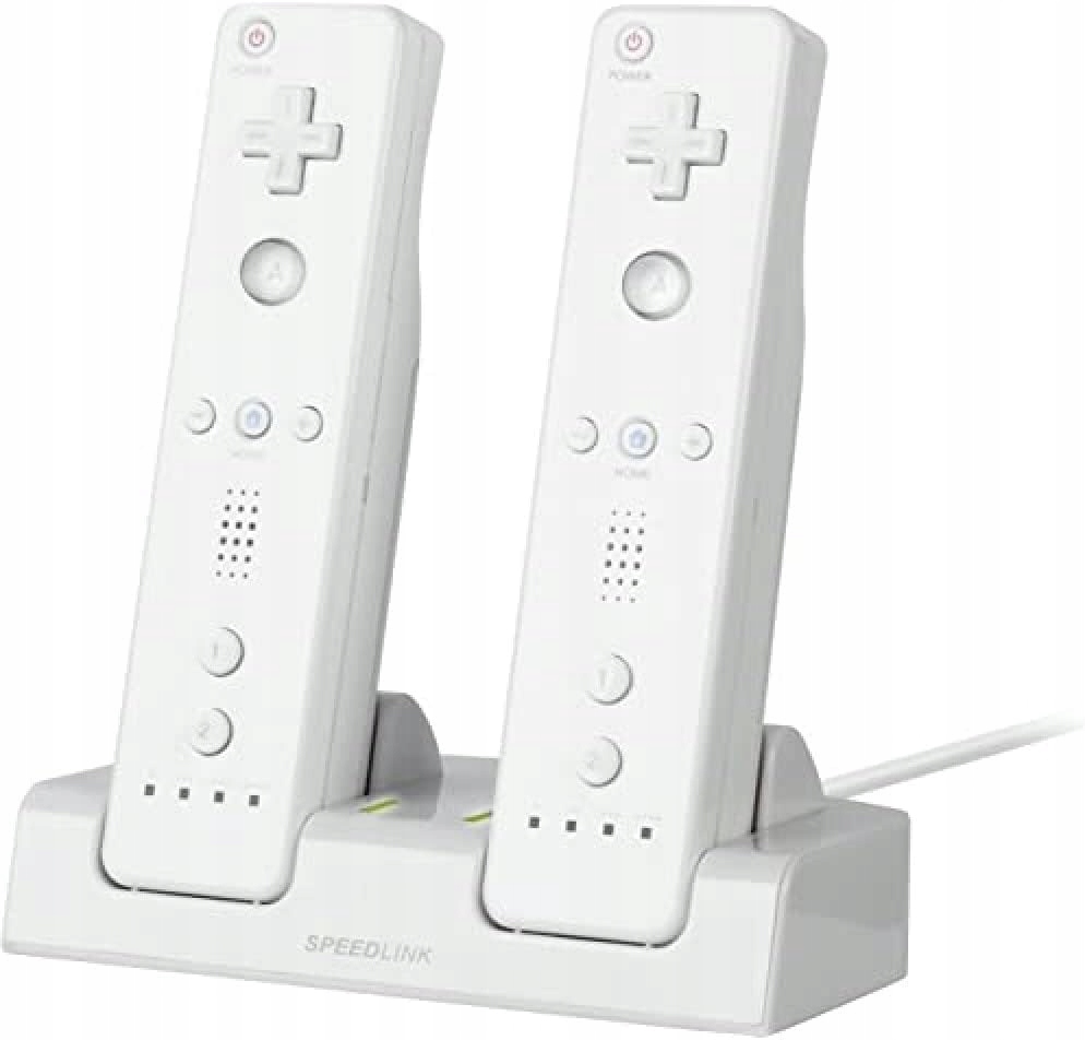 Ładowarka Speedlink Jazz do kontrolerów Wii Remote biała