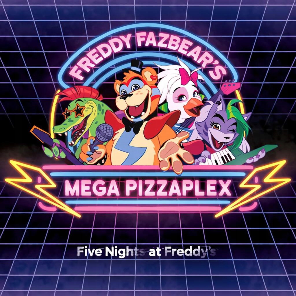 FNaF Security Breach Naklejka 10x10cm Freddy's 10627429518
