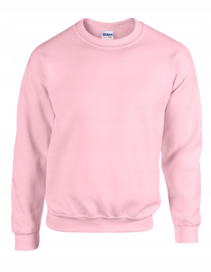 Gildan Bluza Heavy Crewneck 280g/m2 light pink S