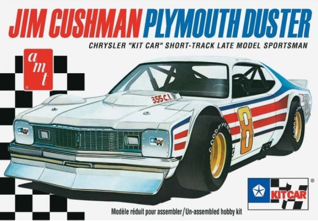 MODELE SAMOCHODÓW DO SKLEJANIA Samochód 1976 Cushman Plymouth Duster - AMT
