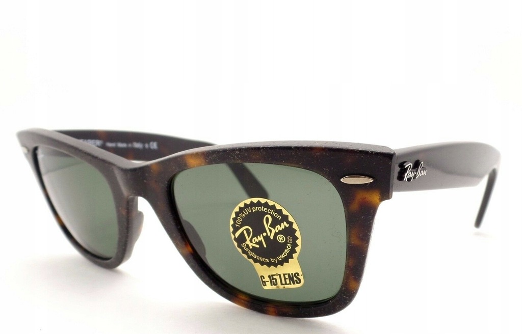 Okulary Ray Ban Wayfarer 2140 902 50{}22_brązowe