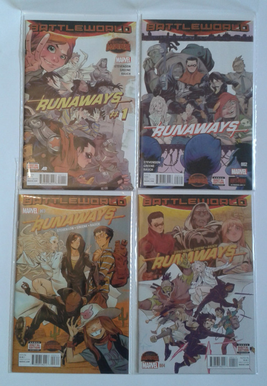 MARVEL Runaways 1-4 Battleworld / Secret Wars