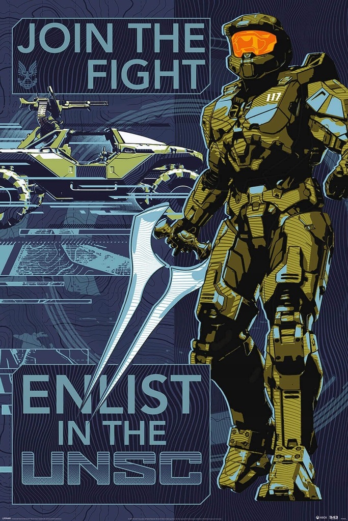 Halo Infinite Join the Fight - plakat 61x91,5 cm