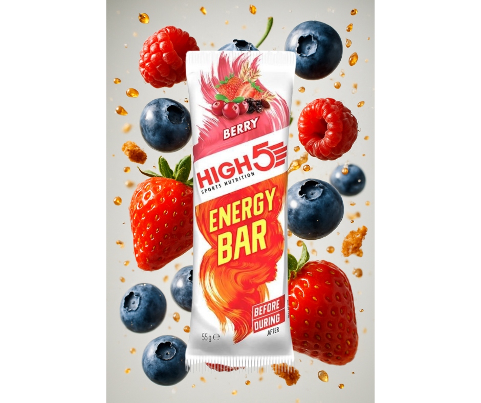 High5 Energy Bar Berry smak jagodowy 55 g Baton energetyczny