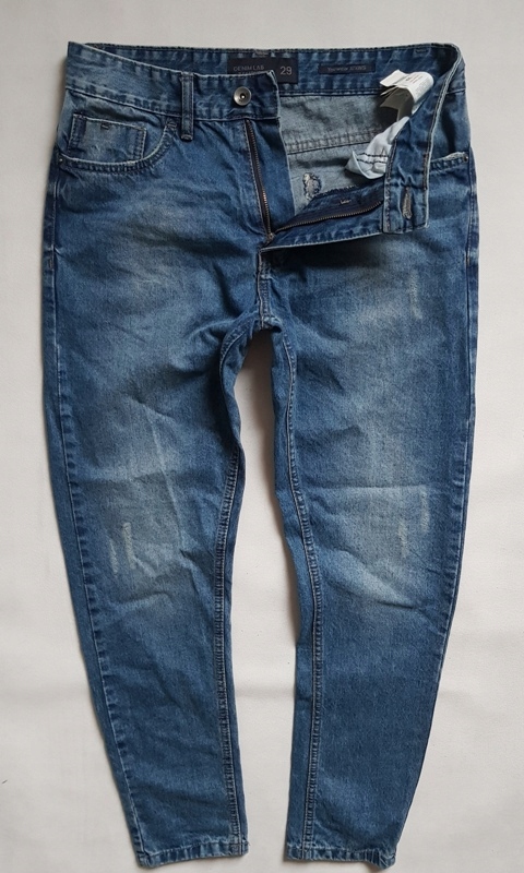 RESERVED NIEBIESKIE JEANSY ROZM 29 PAS 78