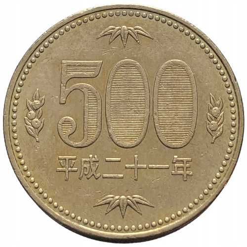 29164. Japonia - 500 jenów - 2009 r.