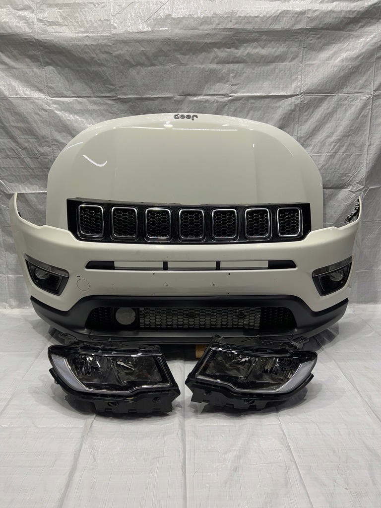 PRZÓD MASKA BŁOTNIK LAMPY ZDERZAK JEEP COMPASS II 11666990418