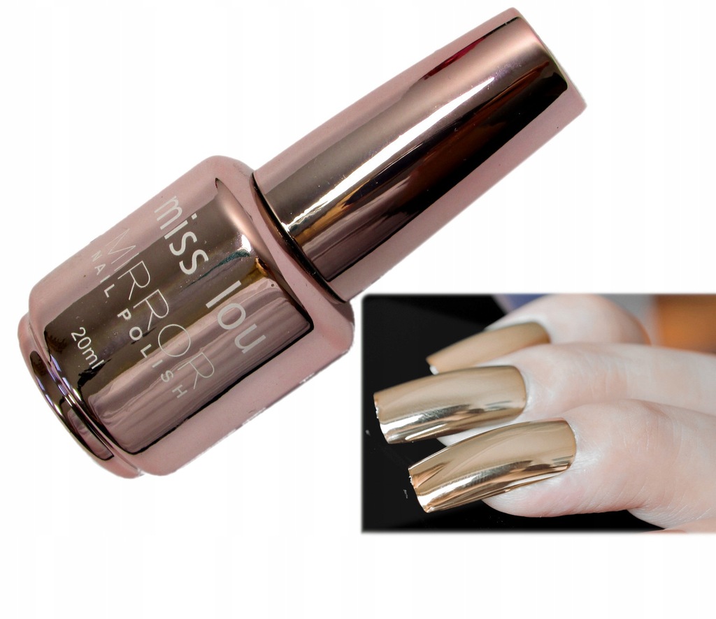 efekt LUSTRA mirror ZWYKŁY lakier bez lampy 20ml
