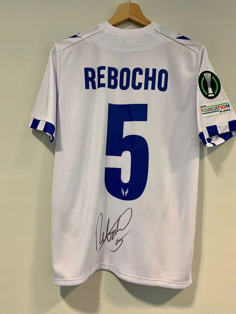Pedro Rebocho - koszulka Lecha Poznań z LKE