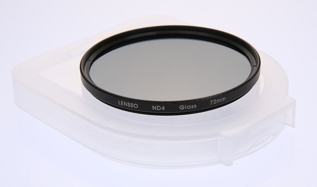 FILTR szary ND4 72 mm Lensso
