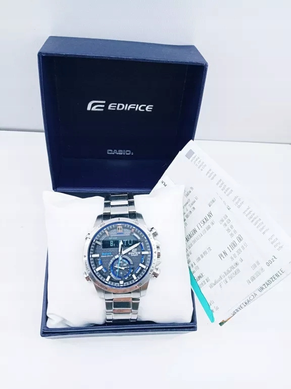 ZEGAREK MĘSKI CASIO EDIFICE ECB-800D-1AEF