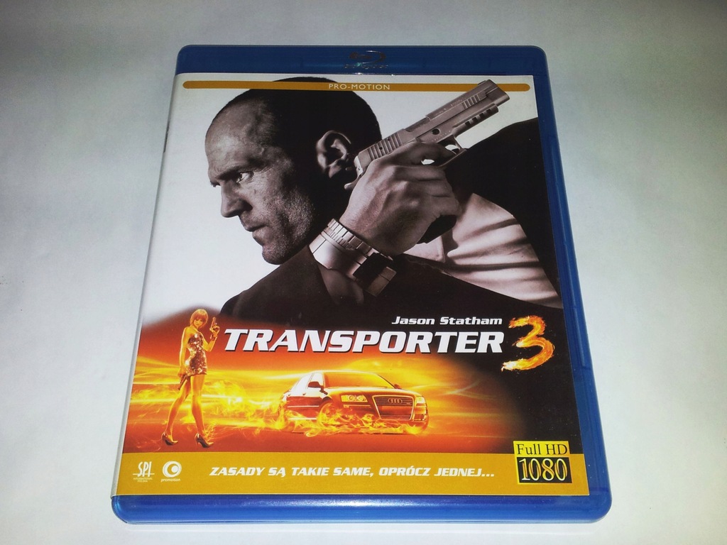 Transporter 3 --- Blu-ray --- Lektor PL --- Jason Statham