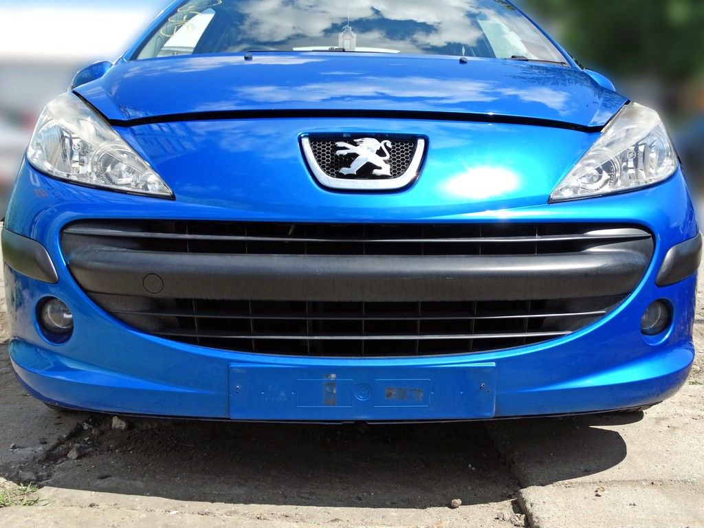 ZDERZAK PRZEDNI PRZÓD PEUGEOT 207 0613 r. KMF