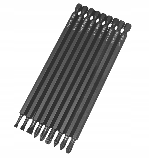 Końcówki do wkrętaków Erbauer 1/4'' 8szt /P6 15031751598 oficjalne archiwum Allegro