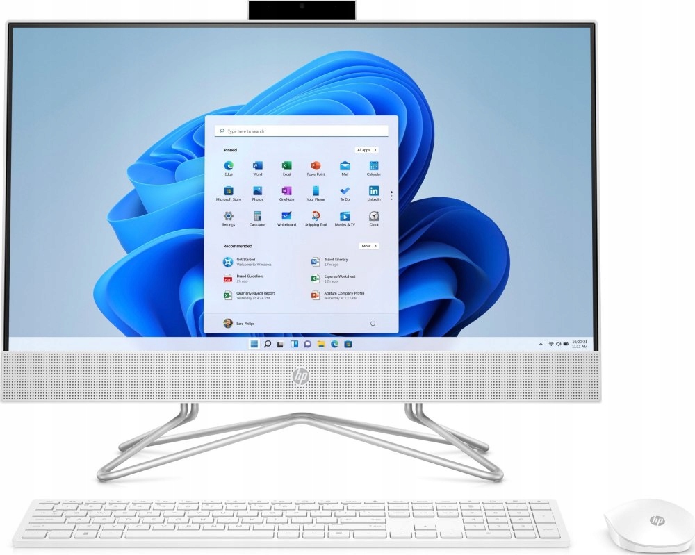 Komputer All-in-One HP 24-df1999nw (23.8"/I3-1115G4/IRIS XE/8GB/SSD512