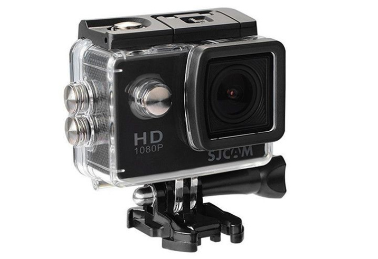 Kamera sportowa SJCAM SJ4000 FHD LCD 2.0 + Kijek