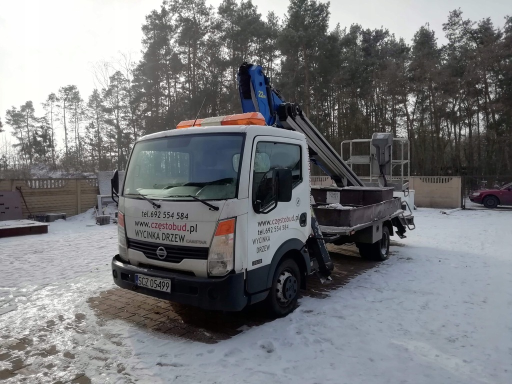 Nissan CABSTAR zwyzka podnosnik