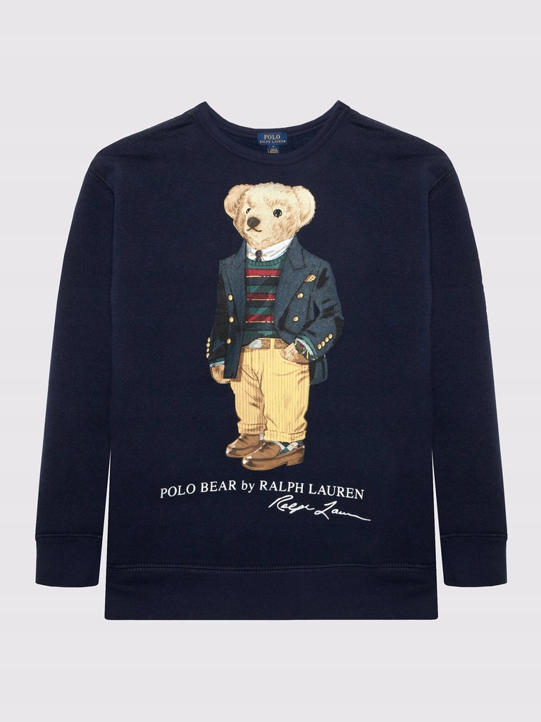 Bluza z misiem Polo Ralph Lauren 8 lat