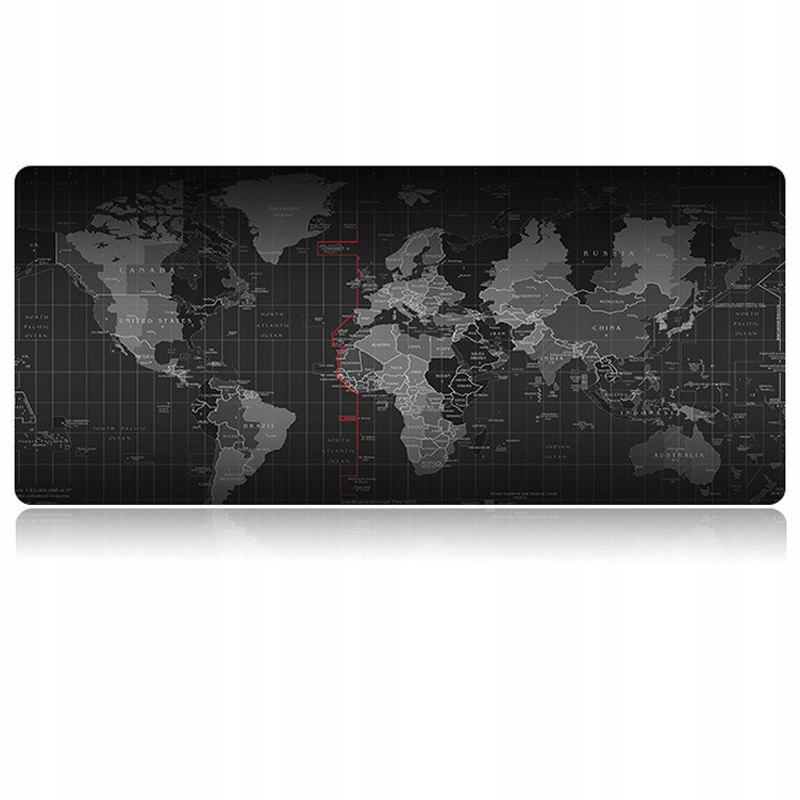 Podkładka na biurko mapa świata 40x90cm XXL