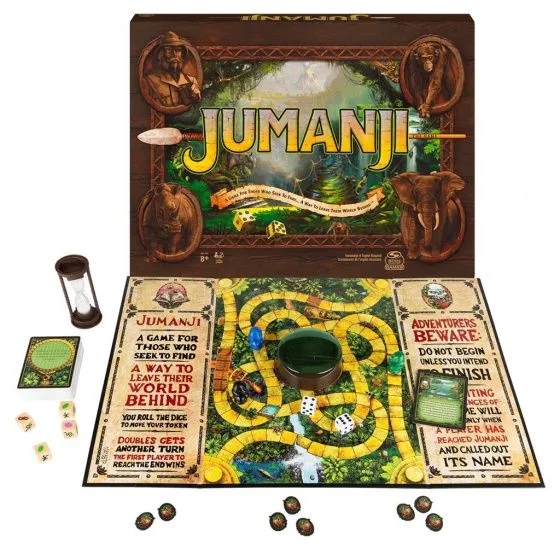 JUMANJI Spin Master gra planszowa