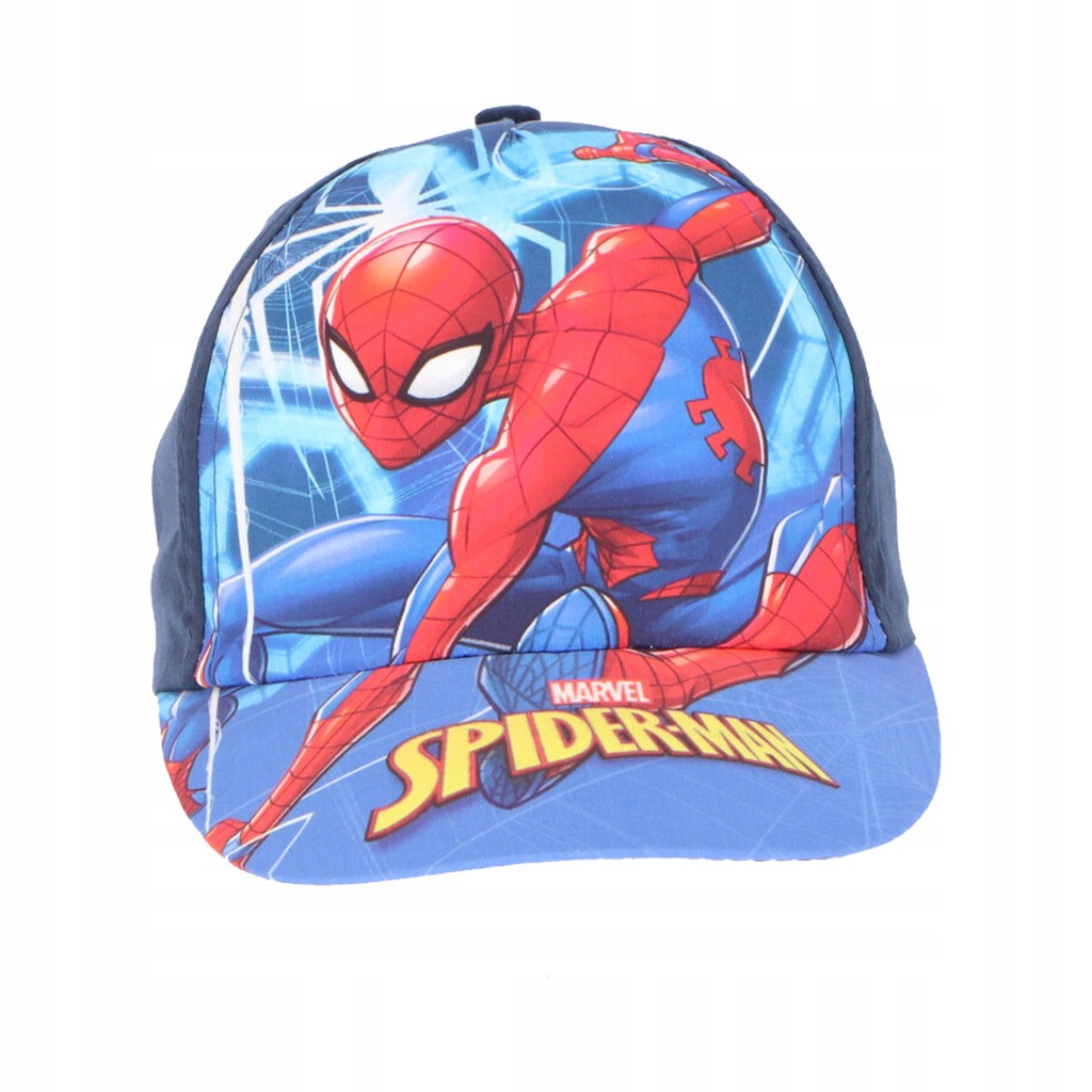 Czapka Bejsbolówka Marvel Spiderman Dla Dziecka Chłopca 55 cm