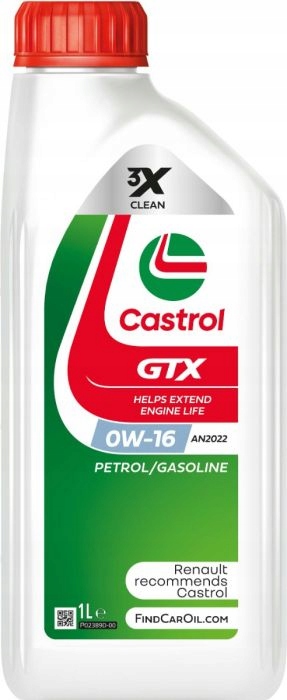 OLEJ CASTROL 0W16 1L GTX AN2022 / SP