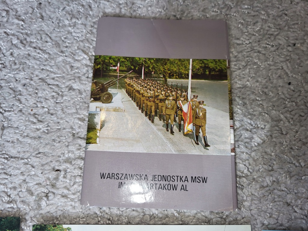 LWP Warszawska Jednostka MSW im Czwartaków komplet pocztówek w okładce 9szt