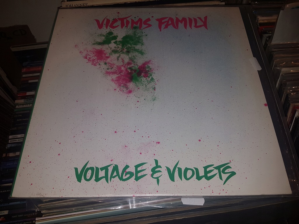 VICTIMS FAMILY VOLTAGE & VIOLENTS LP 1986